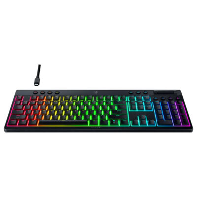 Razer BlackWidow V4 Low-Profile Wireless Keyboard Green Switch