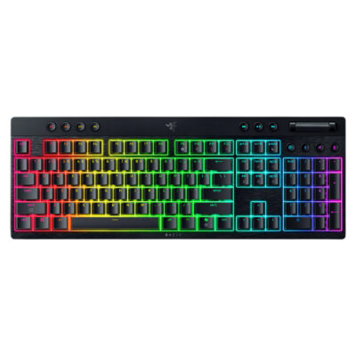 Razer BlackWidow V4 Low-profile Wireless Gaming Keyboard Yellow Switch