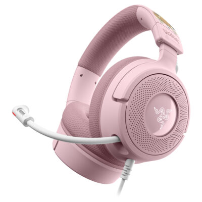 Razer Kraken V4 X Wired Gaming Headset Pikachu/Eevee Edition