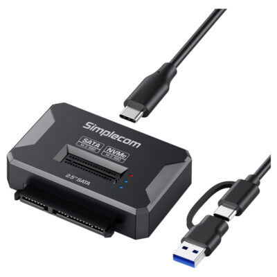 Simplecom SA516 NVMe/SATA M.2 SSD and SATA to USB Adapter