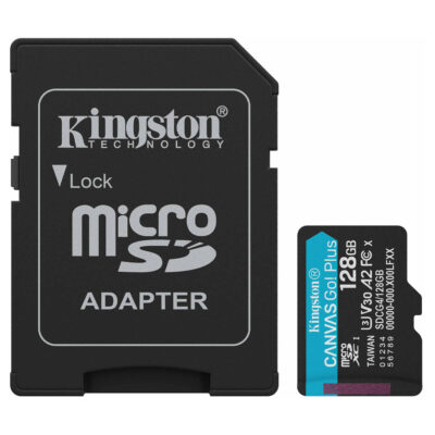 Kingston Canvas Go! Plus microSDXC UHS-I U3 128GB