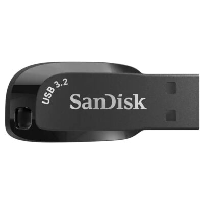 SanDisk Ultra Shift USB 3.2 Gen 1 Flash Drive 128GB Black