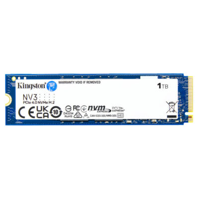Kingston NV3 NVMe PCIe Gen4 SSD 1TB
