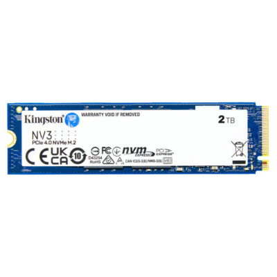 Kingston NV3 NVMe PCIe Gen4 SSD 2TB
