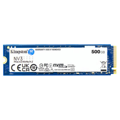 Kingston NV3 NVMe PCIe Gen4 SSD 500GB