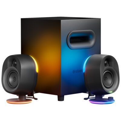 SteelSeries Arena 7 2.1 RGB Bluetooth Speaker System Black