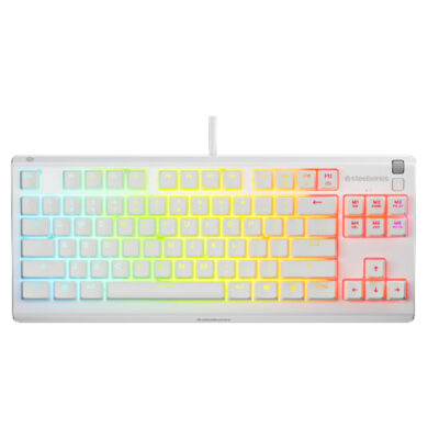 SteelSeries Apex 3 TKL Gaming Keyboard White