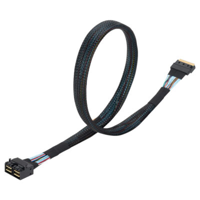 SilverStone CPS08-8i Mini SAS HD to SlimSAS 8i Internal Cable