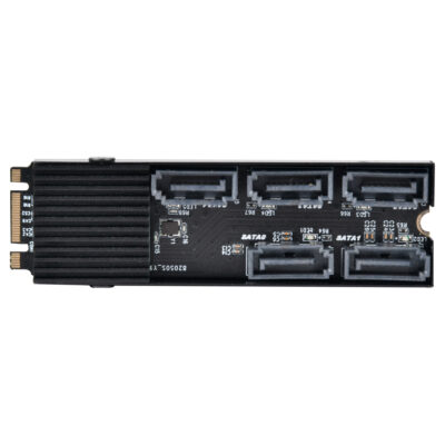 SilverStone ECS07 5 Port SATA Gen3 PCIe Expansion Card
