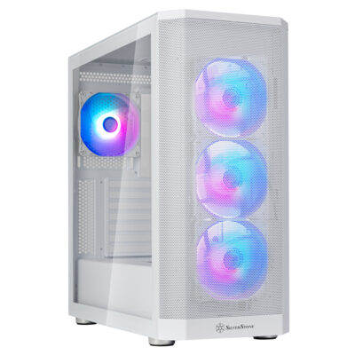 SilverStone FARA 514X ARGB ATX Case White