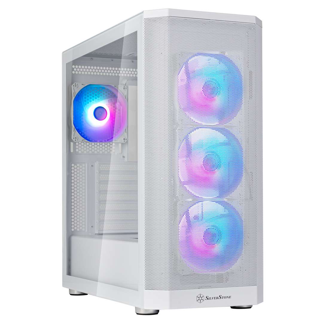 SilverStone FARA 514X ARGB ATX Case White