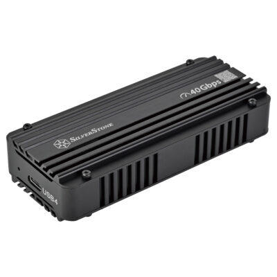 SilverStone MS12B-40G 40Gbps+ USB-C NVMe M.2 SSD Enclosure