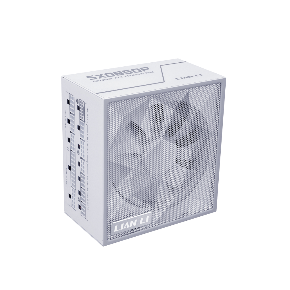 Lian Li SX0850P Platinum ATX3.1 850W ATX Power Supply White