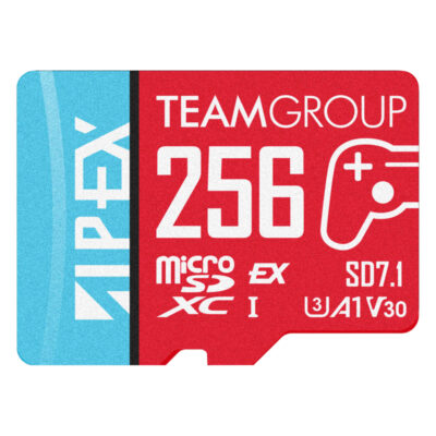 Team Apex SD7.1 MicroSD Express Memory Card 256GB