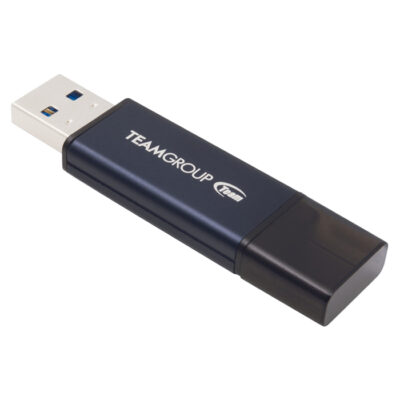 Team C211 USB 3.2 Flash Drive 128GB Blue Grey