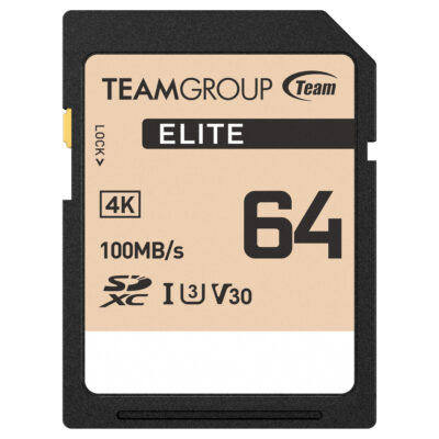 Team Elite SDXC UHS-I Memory Card 64GB
