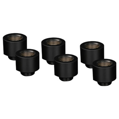 Thermal Grizzly DeltaMate Fitting MF14 Black 6 Pack
