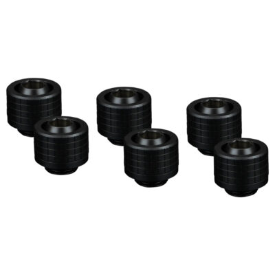 Thermal Grizzly DeltaMate Fitting ST13 Black 6 Pack