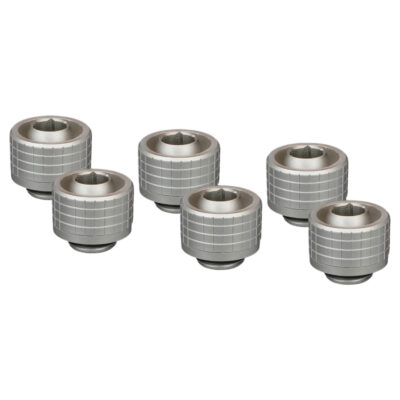 Thermal Grizzly DeltaMate Fitting ST16 Matt Nickel 6 Pack
