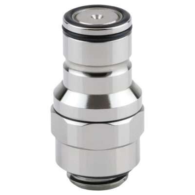 Thermal Grizzly DeltaMate Quick Disconnect Male to Male Gloss Nickel