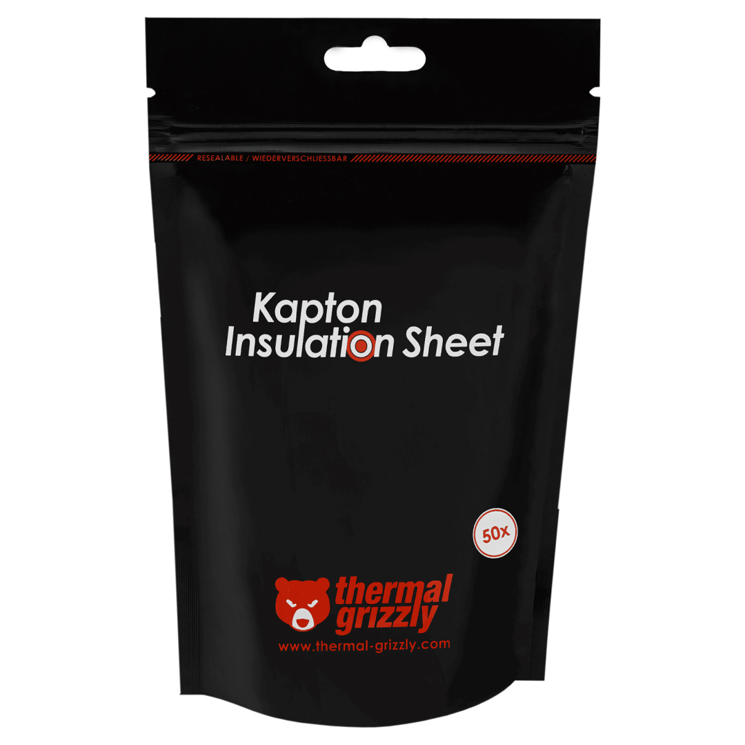 Thermal Grizzly Kapton Insulation Sheets 50 Pieces