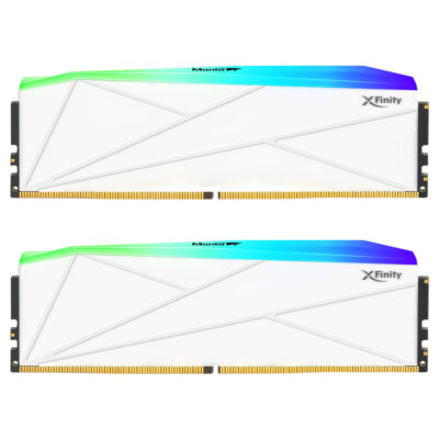 V-COLOR Manta XFinity RGB 32GB (2x16GB) 6000Mhz CL30 DDR5 White