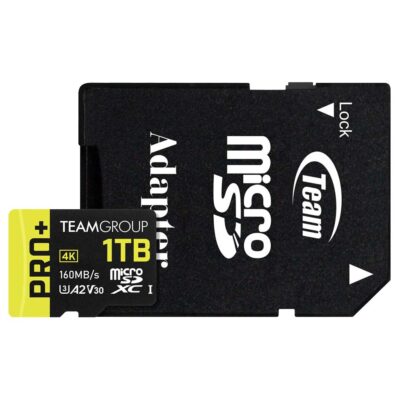 Team Pro Plus MicroSDXC UHS-I U3 Memory Card 1TB