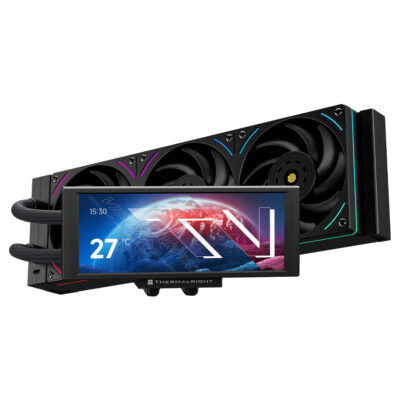 Thermalright Trofeo Vision 360mm ARGB AIO CPU Cooler Black