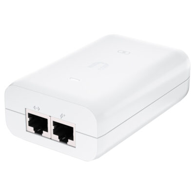 Ubiquiti 48VDC 30W Gigabit 802.3at PoE+ Injector