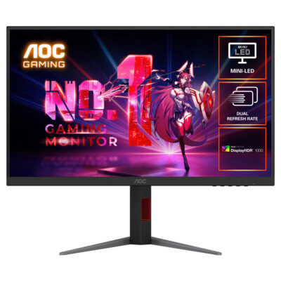 AOC U27G4XM 4K UHD Dual Mode Mini LED HDR IPS 27in Monitor
