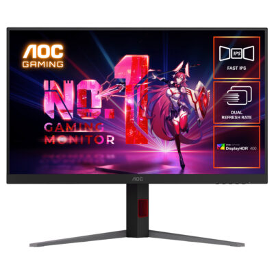 AOC U32G4 4K UHD Dual Mode Adaptive-Sync HDR IPS 32in Monitor