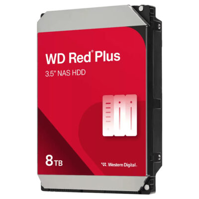 Western Digital WD Red Plus 3.5in Hard Drive 8TB