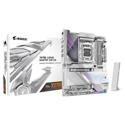 Gigabyte X870E Aorus Master X3D Ice Motherboard