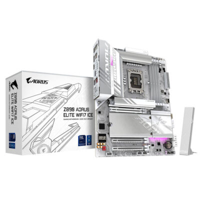 Gigabyte Z890 Aorus Elite Ice WIFI7 DDR5 Motherboard