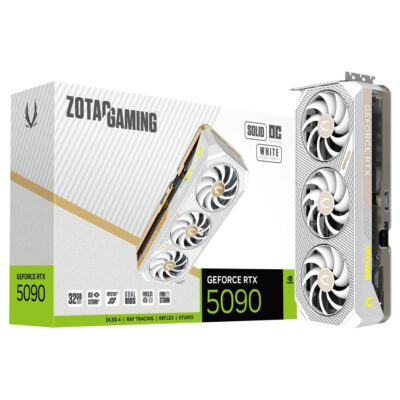 ZOTAC Gaming GeForce RTX 5090 SOLID OC GDDR7 32GB White