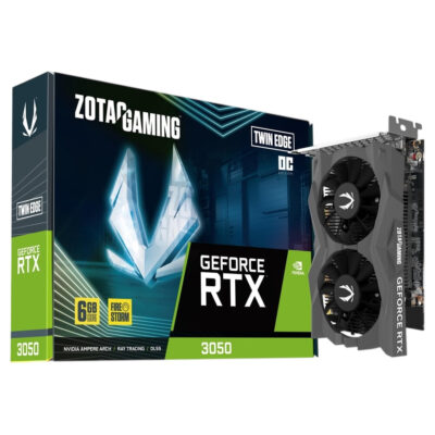 ZOTAC Gaming GeForce RTX 3050 Twin Edge OC GDDR6 6GB
