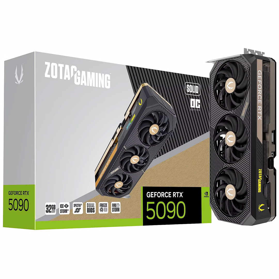 ZOTAC Gaming GeForce RTX 5090 SOLID OC GDDR7 32GB