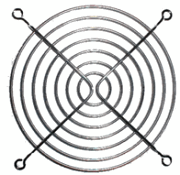 Chrome Fan Grill 80mm