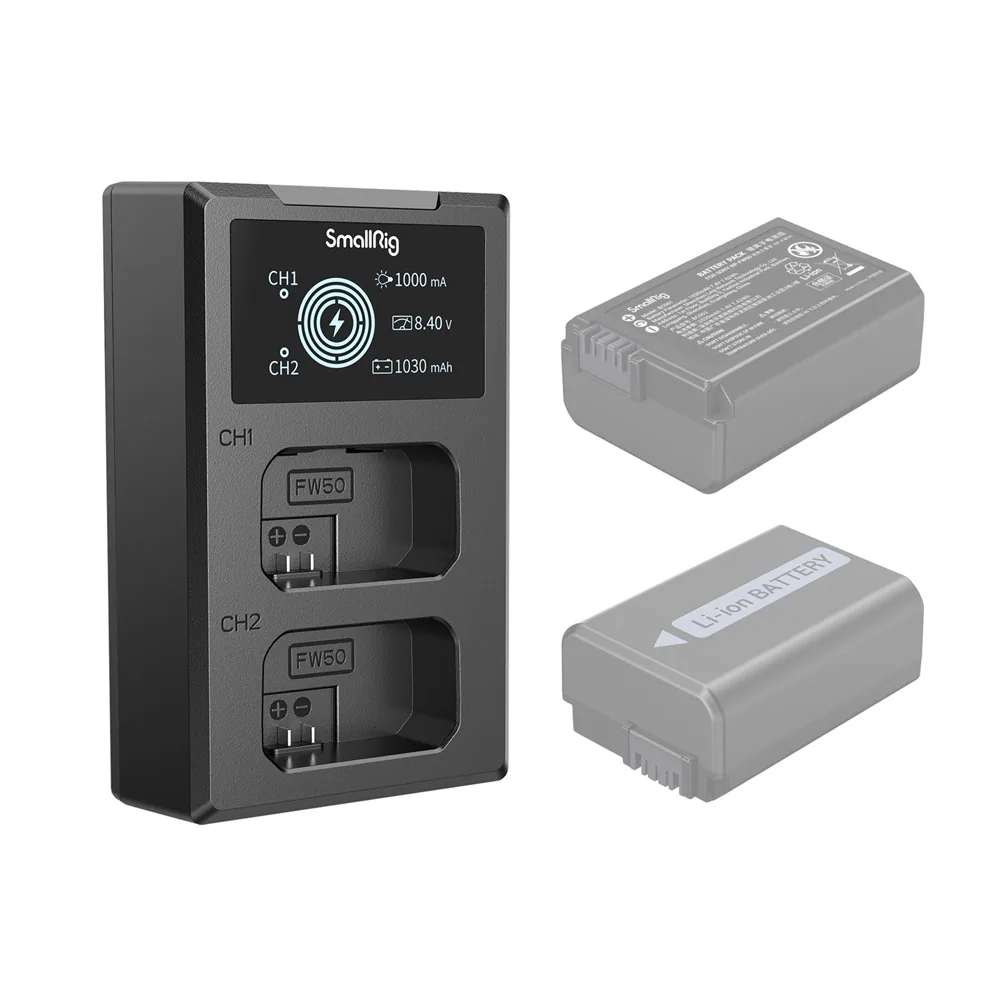 SmallRig 4081 NP-FW50 Camera Battery Charger