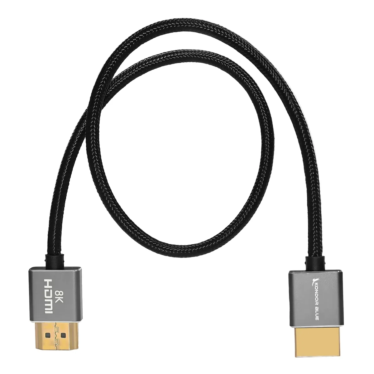 Kondor Blue Ultra High-Speed HDMI Cable Black, 43cm (17″)