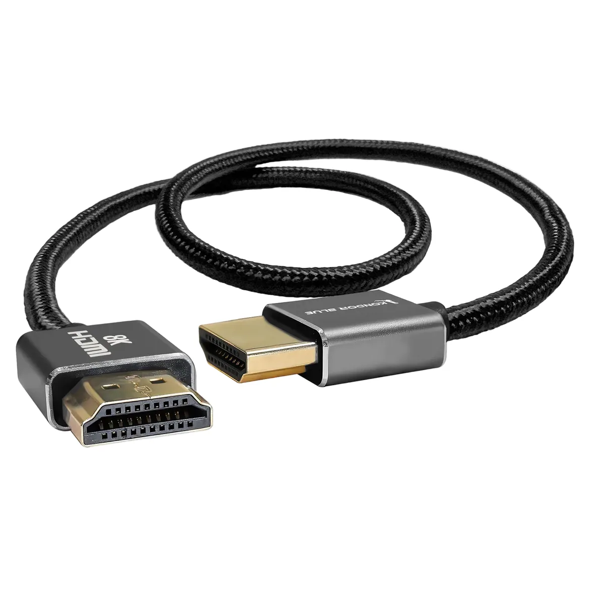 Kondor Blue Ultra High-Speed HDMI Cable Black, 43cm (17″)