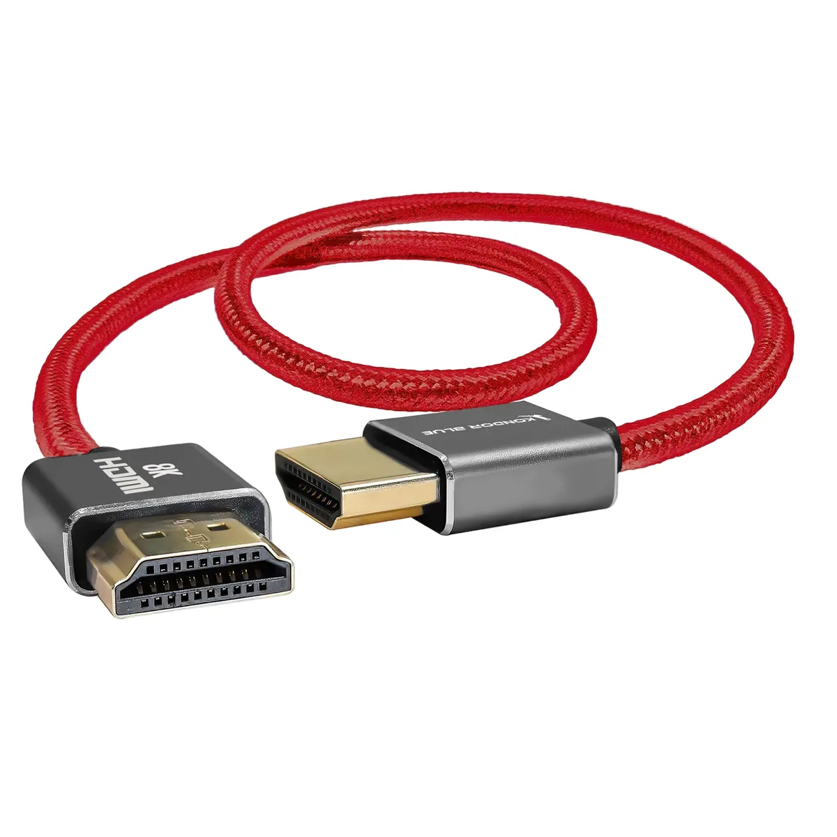 Kondor Blue Ultra High-Speed HDMI Cable Black, 43cm (17″)