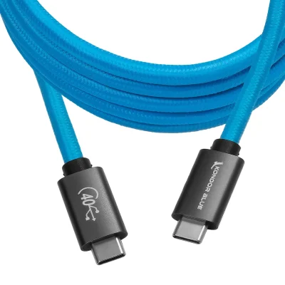 Kondor Blue Thunderbolt 4 USB-C Cable (1.8m)