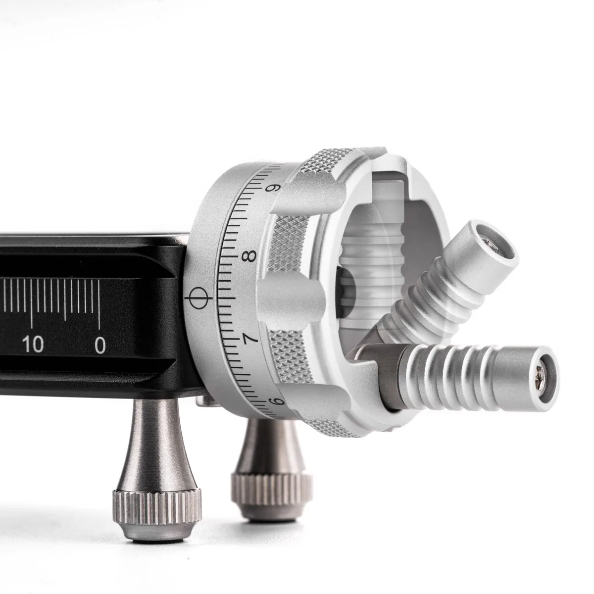 NiSi Quick Adjustment Macro Focusing Rail NM-200S with 360 Degree Rotating Clamp