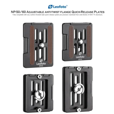 Leofoto NP-50 50mm Arca Swiss Plate