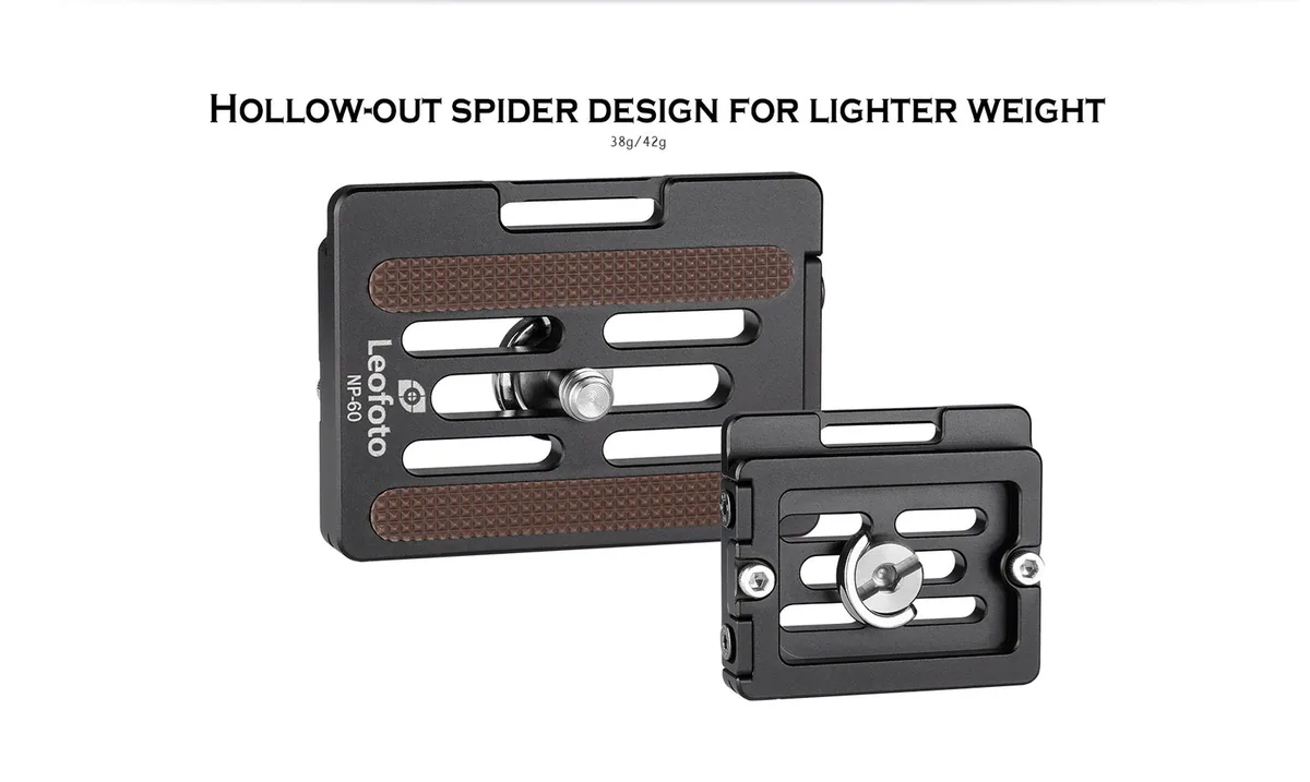 Leofoto NP-50 50mm Arca Swiss Plate