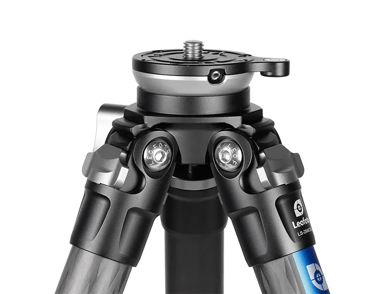 Leofoto LS-284CEX Ranger Series Carbon Fibre Tripod with 15 Degree Leveling Base (Black)