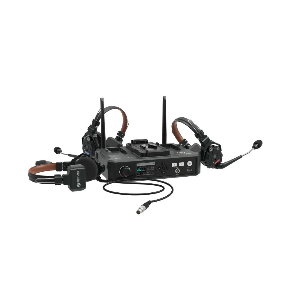 Hollyland Solidcom C1 Pro-4S Full-Duplex Wireless Intercom System with 4 Headsets (1.9 GHz)