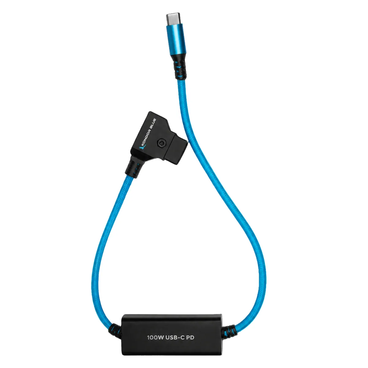 Kondor Blue D-Tap to USB-C Power Delivery Cable for Canon R5 C (40cm)