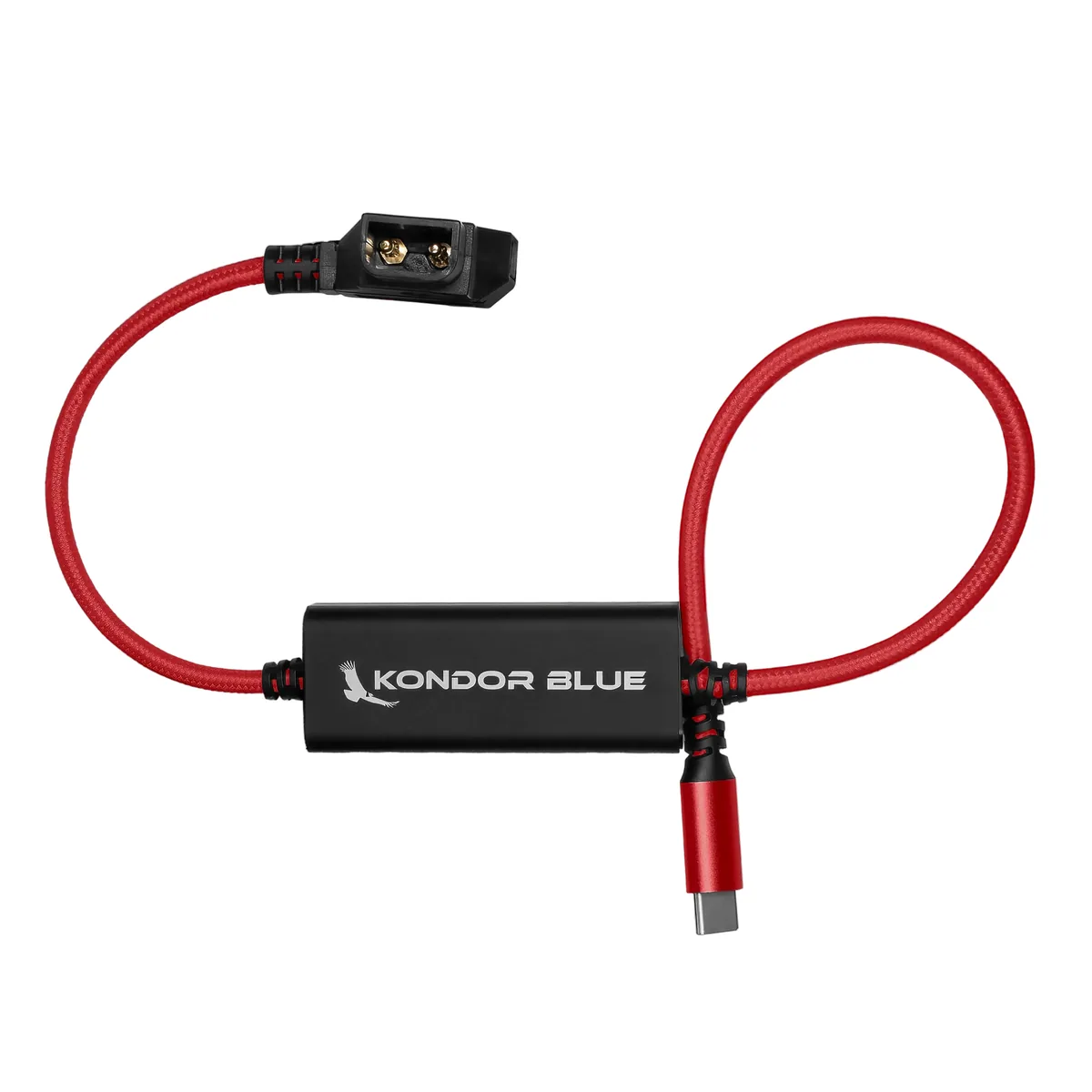 Kondor Blue D-Tap to USB-C Power Delivery Cable for Canon R5 C (40cm)